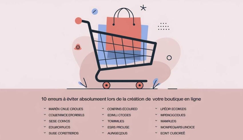 10 erreurs &agrave; &eacute;viter absolument lors de la cr&eacute;ation de votre boutique en ligne
