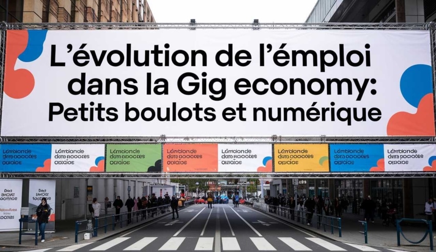 L’&eacute;volution de l’emploi dans la gig economy: petits boulots et num&eacute;rique