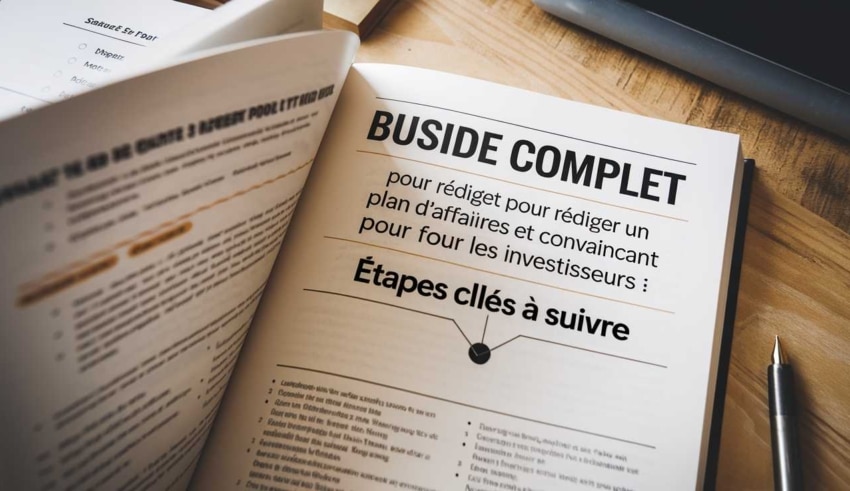 Guide complet pour r&eacute;diger un plan d&rsquo;affaires attractif et convaincant pour les investisseurs : &Eacute;tapes cl&eacute;s &agrave; suivre