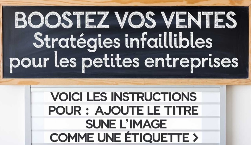 Boostez vos ventes : Strat&eacute;gies infaillibles pour les petites entreprises