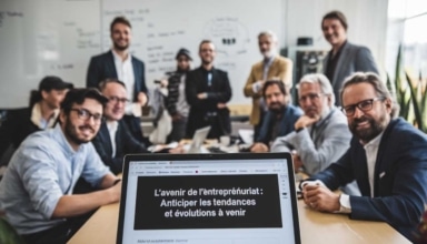 L’avenir de l’entrepreneuriat : anticiper les tendances et évolutions à venir