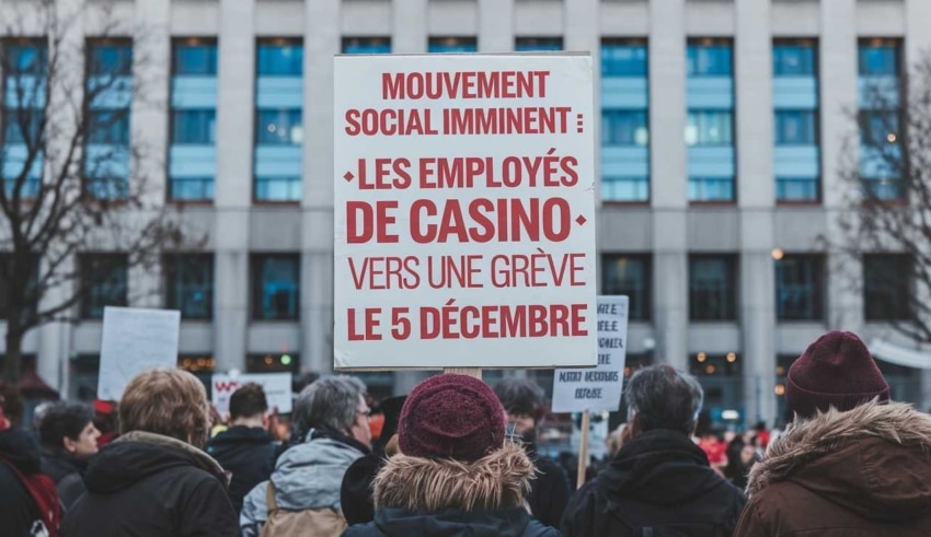 Mouvement social imminent : les employ&eacute;s de casino vers une gr&egrave;ve le 5 d&eacute;cembre