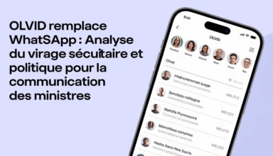 Olvid remplace WhatsApp : Analyse du virage sécuritaire et politique pour la communication des ministres