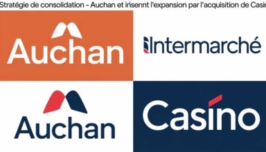 Stratégie de consolidation : auchan et intermarché visent l’expansion par l’acquisition de casino