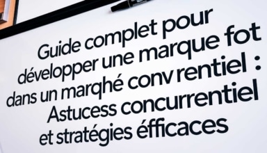 Guide complet pour développer une marque forte dans un marché concurrentiel : astuces et stratégies efficaces