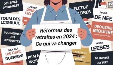 Réformes des retraites en 2024 : Ce qui va changer
