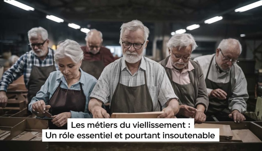Les m&eacute;tiers du vieillissement : un r&ocirc;le essentiel et pourtant insoutenable