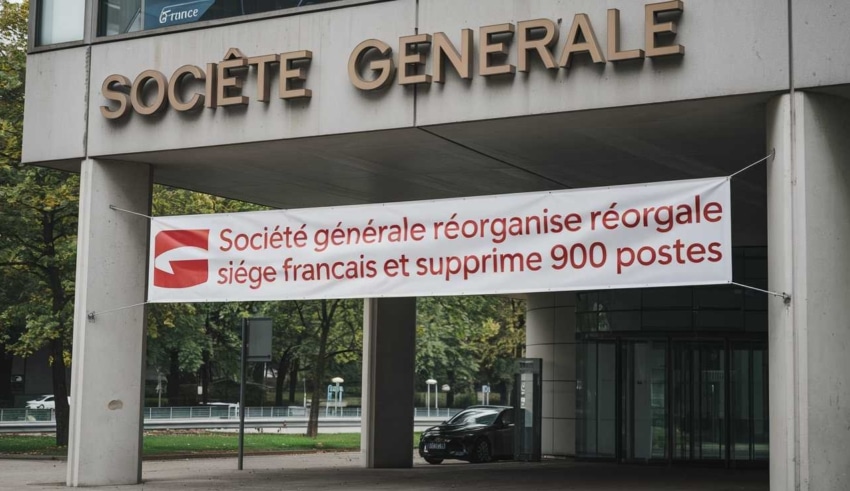 Soci&eacute;t&eacute; g&eacute;n&eacute;rale r&eacute;organise si&egrave;ge fran&ccedil;ais et supprime 900 postes