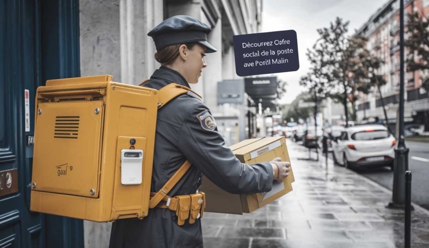 D&eacute;couvrez l’offre sociale de la poste avec portail malin