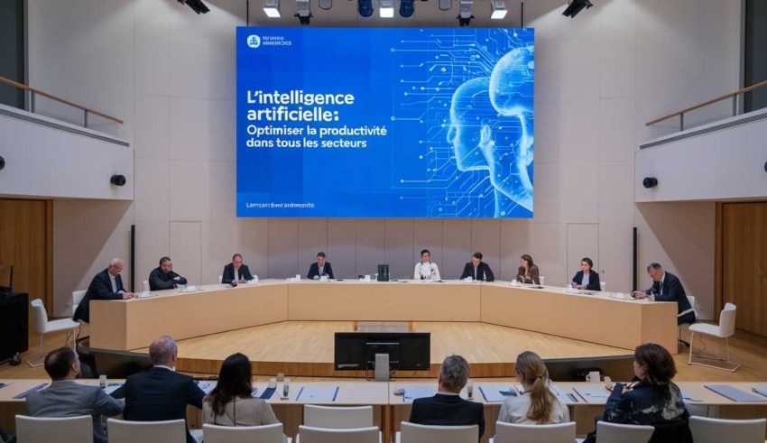L’intelligence artificielle: optimiser la productivit&eacute; dans tous les secteurs