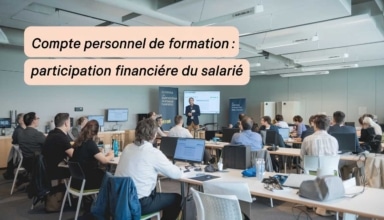 Compte personnel de formation : participation financière du salarié