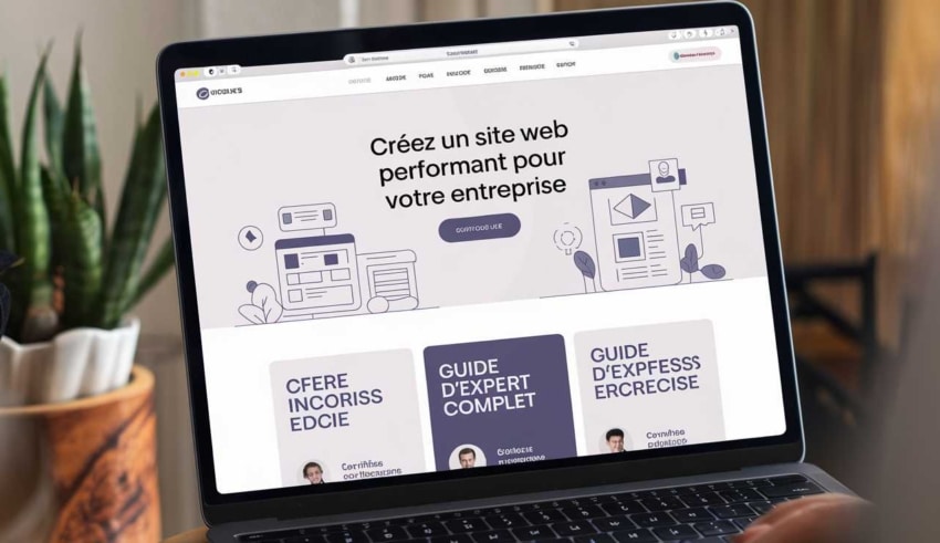 Cr&eacute;ez un site web performant pour votre entreprise : guide d’expert complet