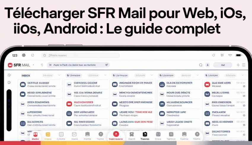 T&eacute;l&eacute;charger SFR Mail pour Web, iOS, Android : le  guide complet
