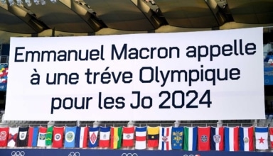 Emmanuel Macron appelle à une trêve olympique pour les JO 2024