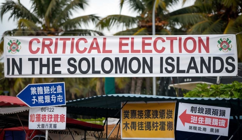 &eacute;lections cruciales aux &icirc;les Salomon : enjeux de la rivalit&eacute; entre la Chine et les Occidentaux