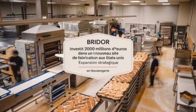 Bridor investit 200 millions d’euros dans un nouveau site de fabrication aux États-Unis : expansion stratégique en boulangerie