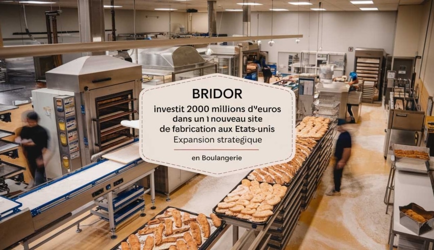 Bridor investit 200 millions d’euros dans un nouveau site de fabrication aux &Eacute;tats-Unis : expansion strat&eacute;gique en boulangerie