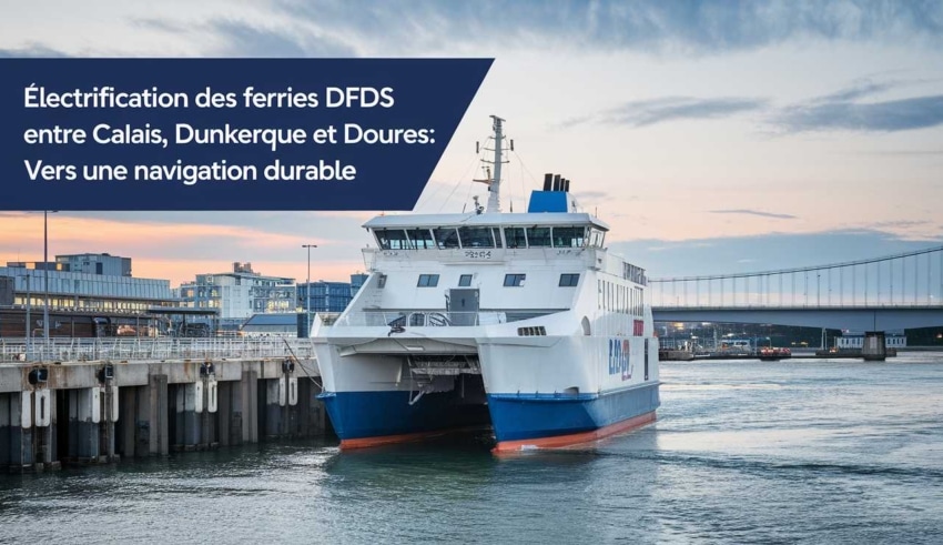 &Eacute;lectrification des Ferries DFDS entre Calais, Dunkerque et Douvres: Vers une Navigation Durable
