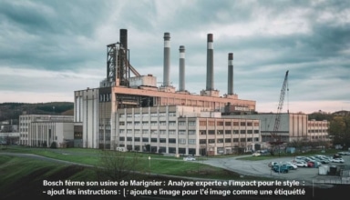 Bosch ferme son usine de Marignier : Analyse experte de l’impact sur l’industrie automobile