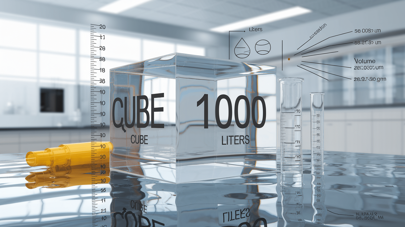 Quel est le volume d’un m&egrave;tre cube en litres ?