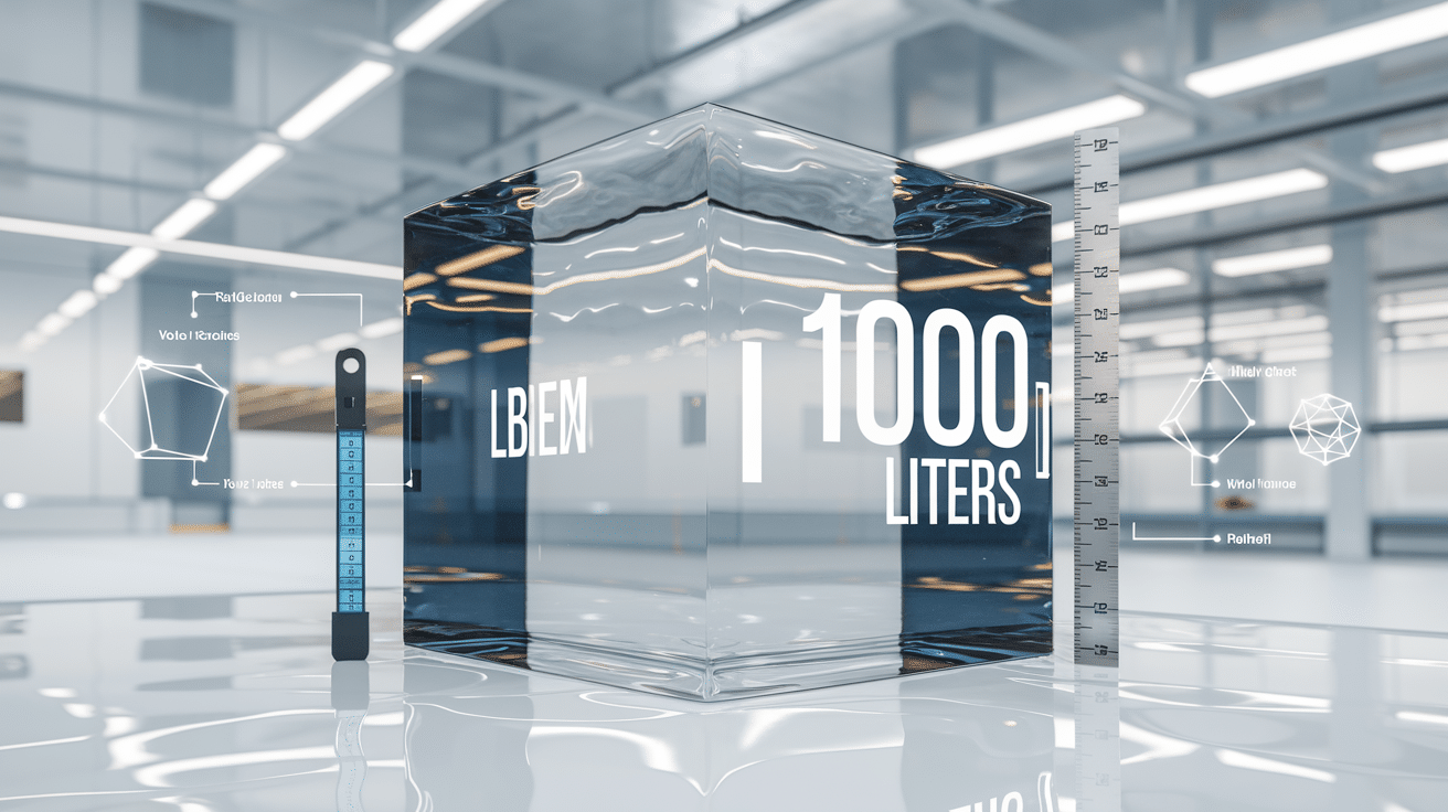 Quel est le volume d’un m&egrave;tre cube en litres ?