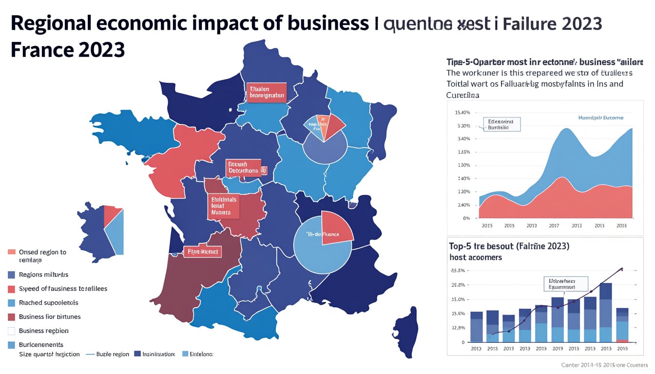 Les d&eacute;faillances d’entreprises ont connu une forte hausse en 2024