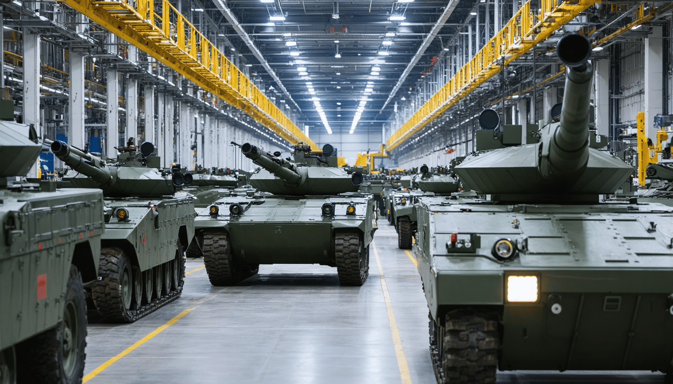 La France s’oriente vers une &eacute;conomie de guerre, augmentant la production de blind&eacute;s, missiles et munitions