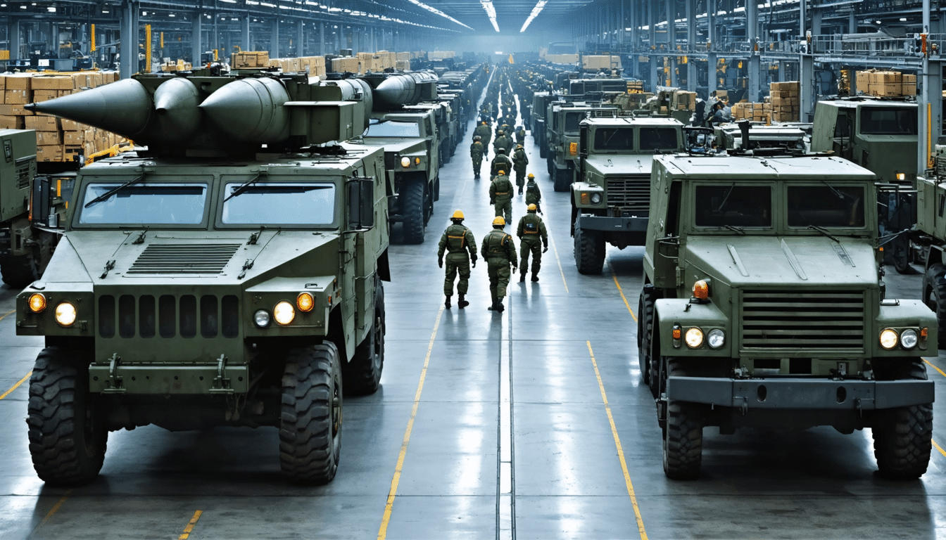 La France s’oriente vers une &eacute;conomie de guerre, augmentant la production de blind&eacute;s, missiles et munitions