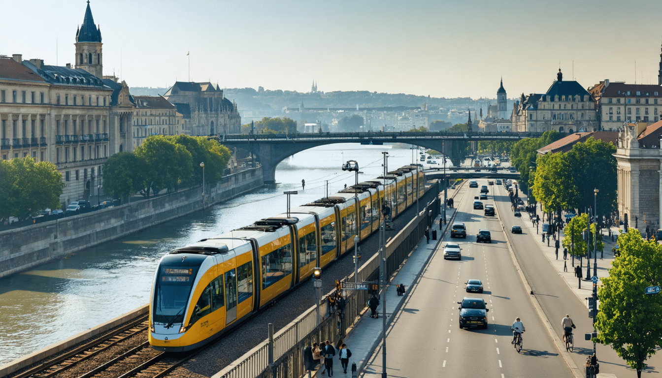 Lyon bes : un r&eacute;seau de transport innovant et connect&eacute;