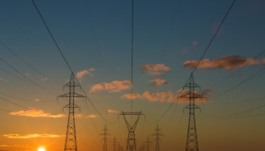 photo of truss towers