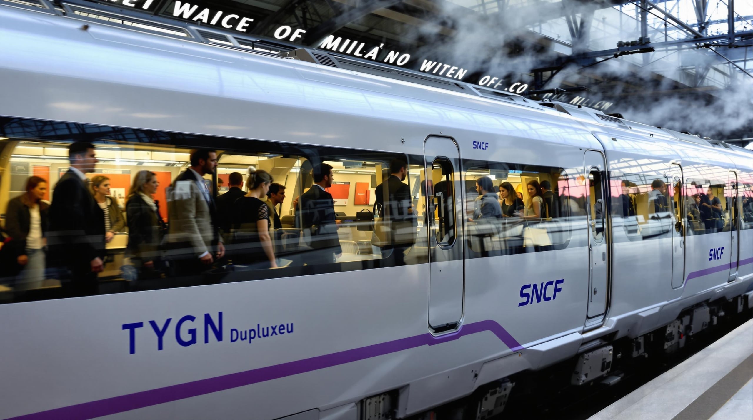 Apr&egrave;s l’interruption du Paris-Milan, Trenitalia vise un red&eacute;marrage ambitieux en 2025