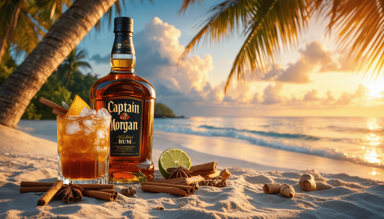 Captain Morgan : le rhum &eacute;pic&eacute; qui s&eacute;duit les amateurs du monde entier
