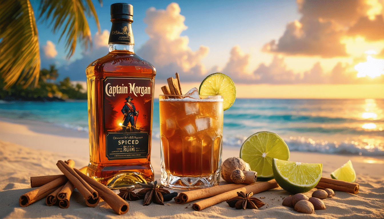 Captain Morgan : le rhum &eacute;pic&eacute; qui s&eacute;duit les amateurs du monde entier