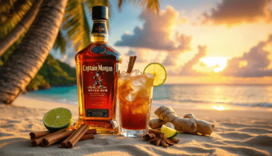 découvrez captain morgan, le rhum épicé qui ravit les amateurs du monde entier. avec ses notes audacieuses et son goût unique, il est l'accompagnement parfait pour des cocktails festifs ou des moments de convivialité. laissez-vous séduire par l'esprit aventureux de captain morgan.