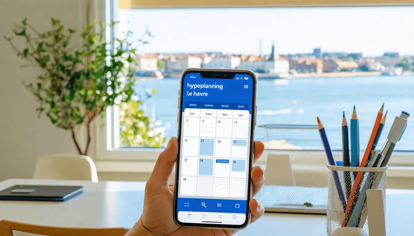 Hyperplanning Le Havre : comment acc&eacute;der &agrave; votre emploi du temps en ligne