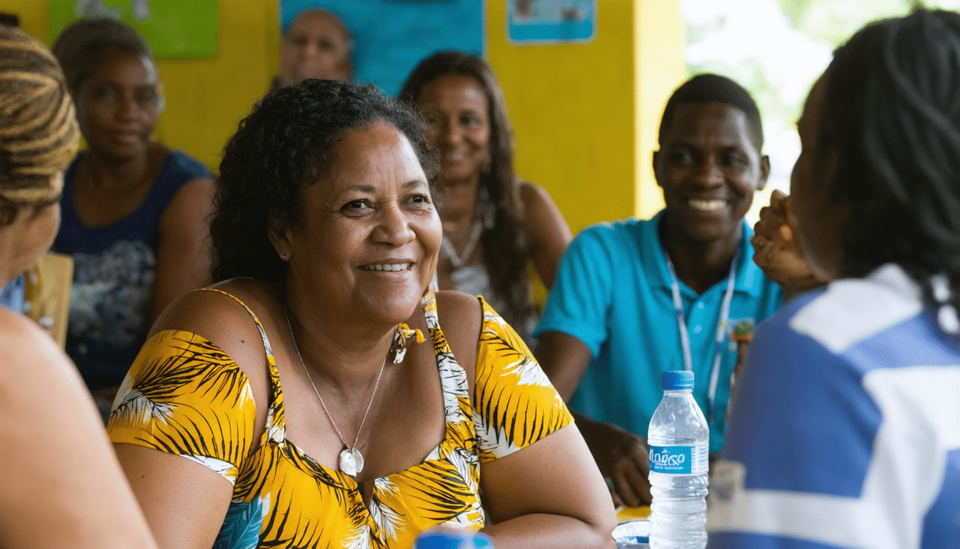 Marcelle Poirriez : son r&ocirc;le au sein de la CACEM en Martinique