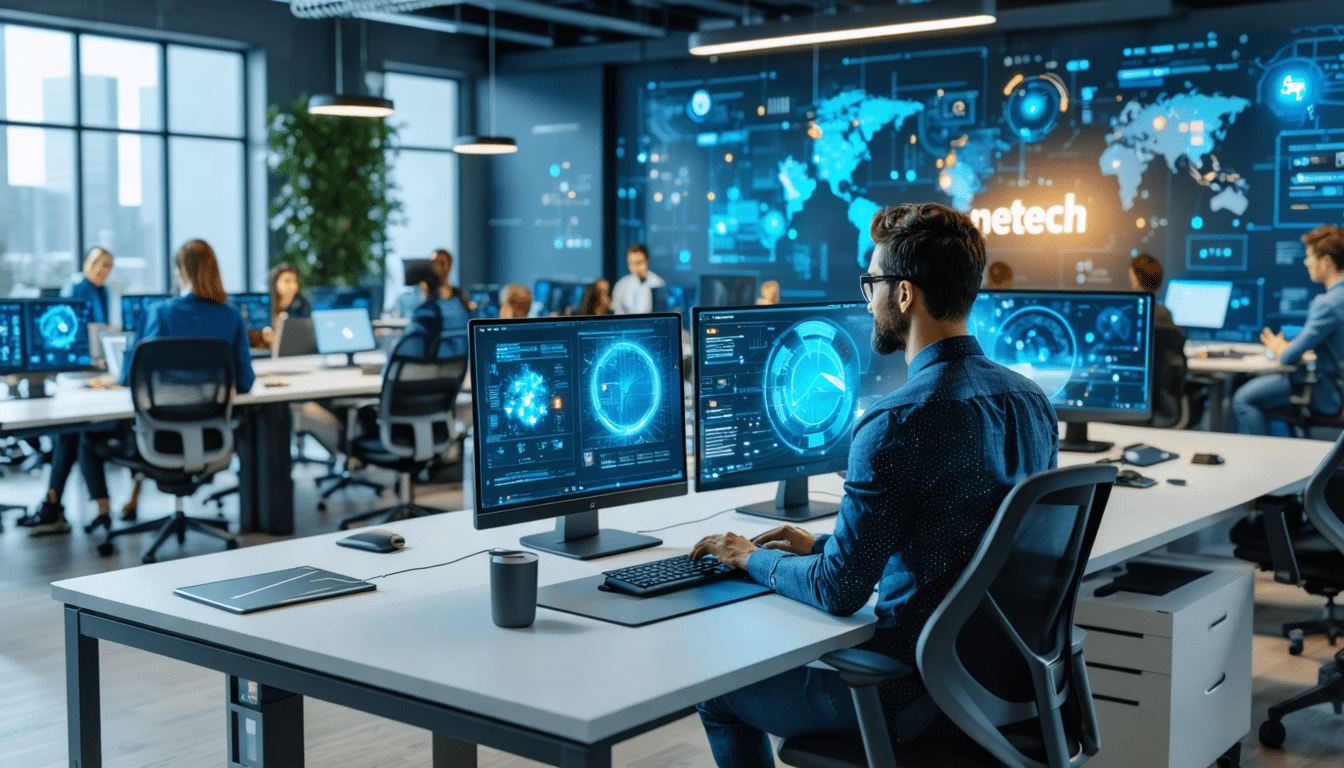 Netech : des solutions informatiques adapt&eacute;es aux entreprises modernes