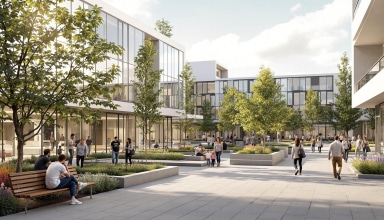 découvrez à villejuif un nouveau quartier innovant consacré à la lutte contre le cancer, situé au pied de l’institut gustave-roussy. un espace harmonieux alliant recherche, prévention et bien-être pour soutenir les patients et leurs familles.