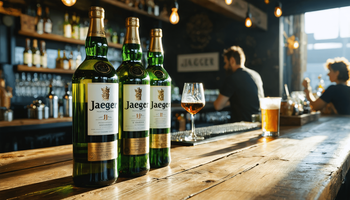 Jaeger alcool : Positionnement de la marque sur le march&eacute; des spiritueux