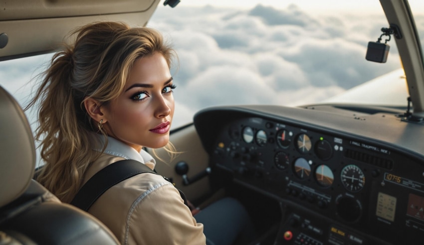 L’histoire des femmes pilotes sous silence : comment percer le plafond de verre &agrave; 10 000 m&egrave;tres d’altitude