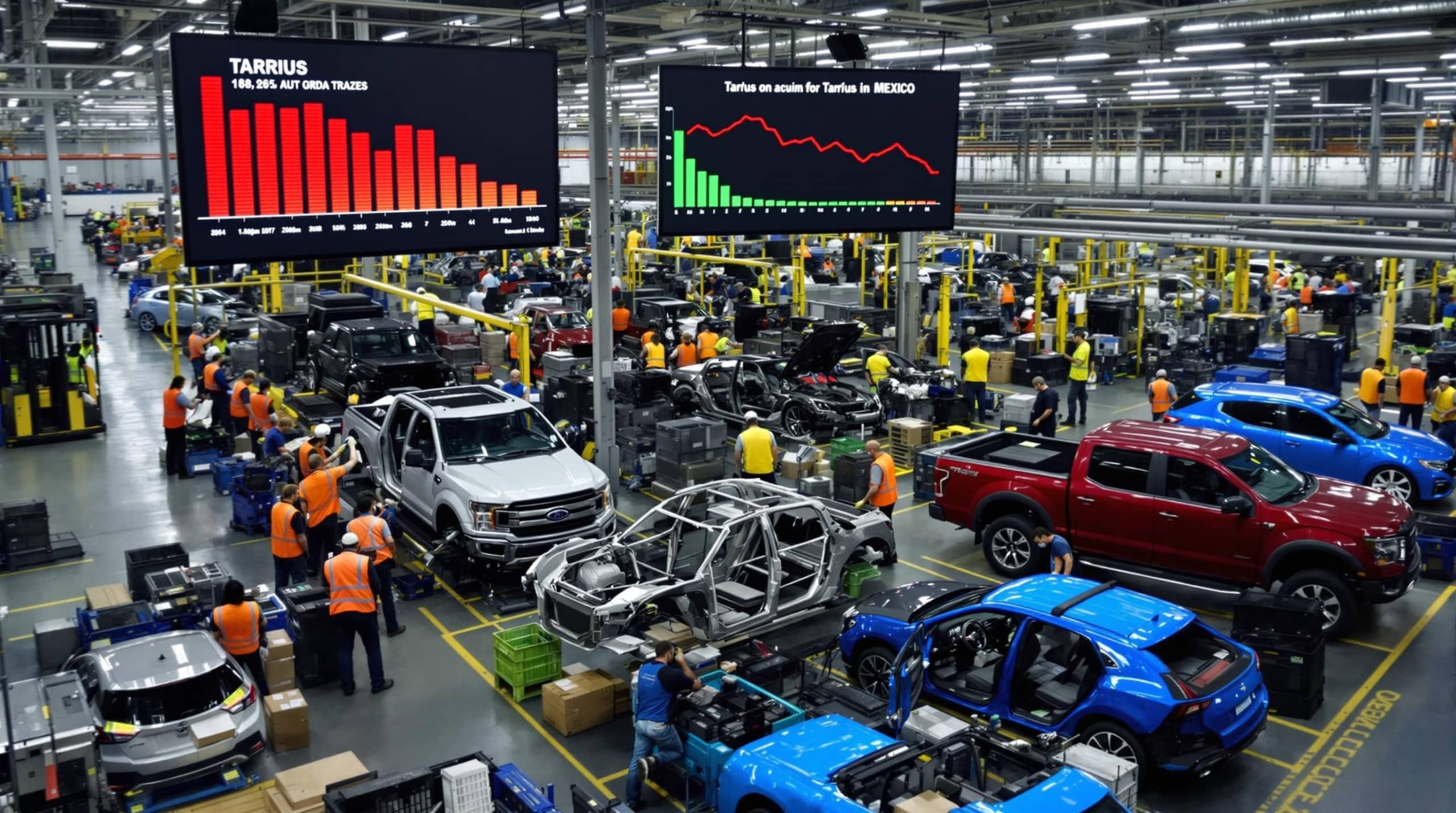 L’impact des sanctions douani&egrave;res de Trump sur l’industrie automobile mexicaine