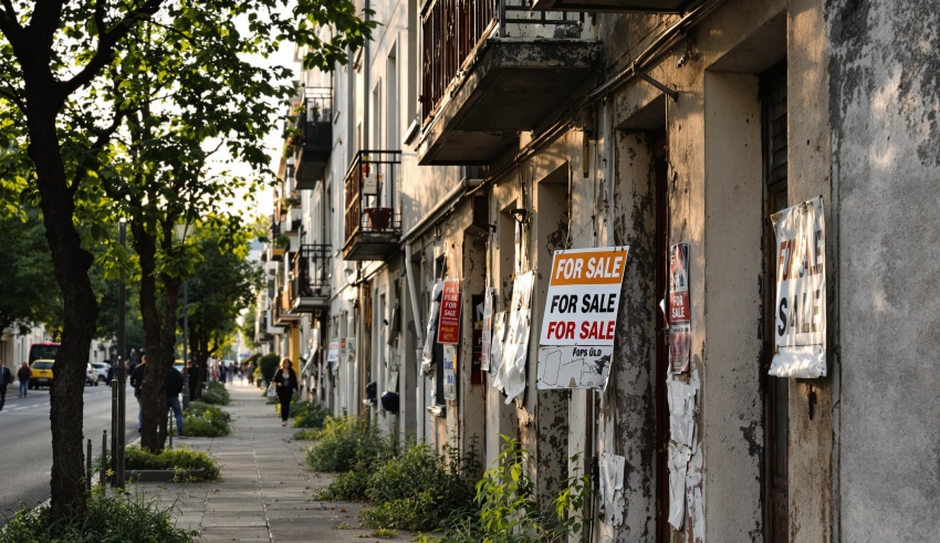 &Agrave; Nantes, le secteur immobilier montre des signes de stagnation