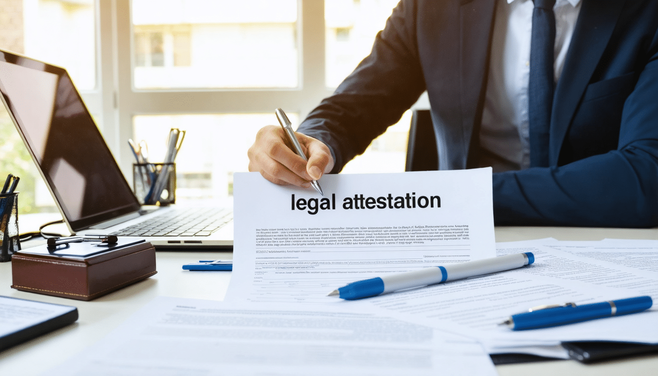 Attestation l&eacute;gale : proc&eacute;dure de cr&eacute;ation et de gestion des attestations pour les entreprises