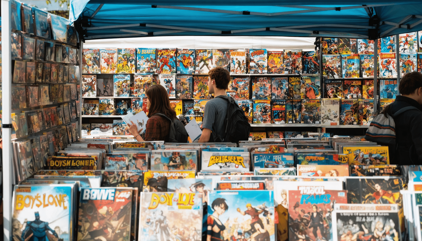 BL : panorama du march&eacute; des bandes dessin&eacute;es Boy’s Love en France
