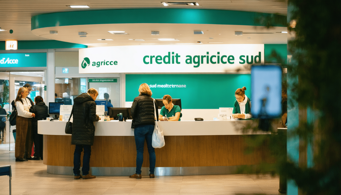 Casudmed : services bancaires et assurances propos&eacute;s par le Cr&eacute;dit Agricole Sud M&eacute;diterran&eacute;e