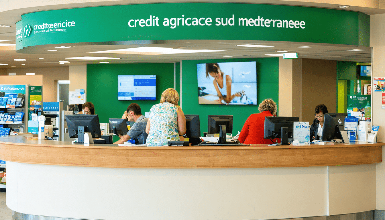 Casudmed : services bancaires et assurances propos&eacute;s par le Cr&eacute;dit Agricole Sud M&eacute;diterran&eacute;e