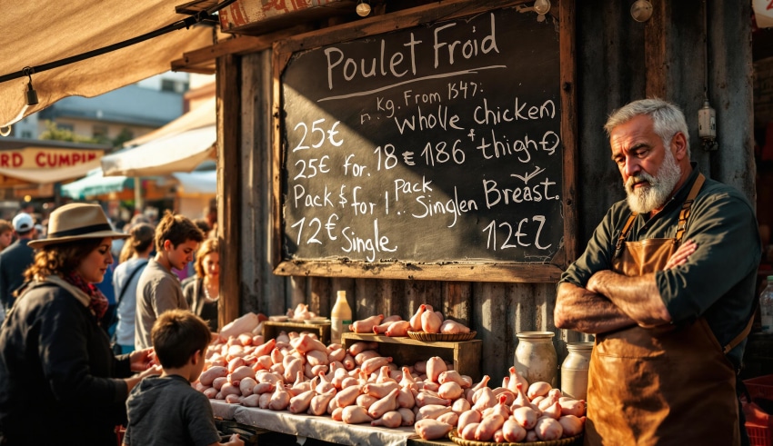 Les vagues de grippe aviaire font soar les prix du poulet