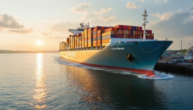 découvrez l'initiative écoresponsable du porte-conteneurs « laura-maersk » qui se transforme avec du e-méthanol à kasso, au danemark. un voyage innovant vers une navigation durable.