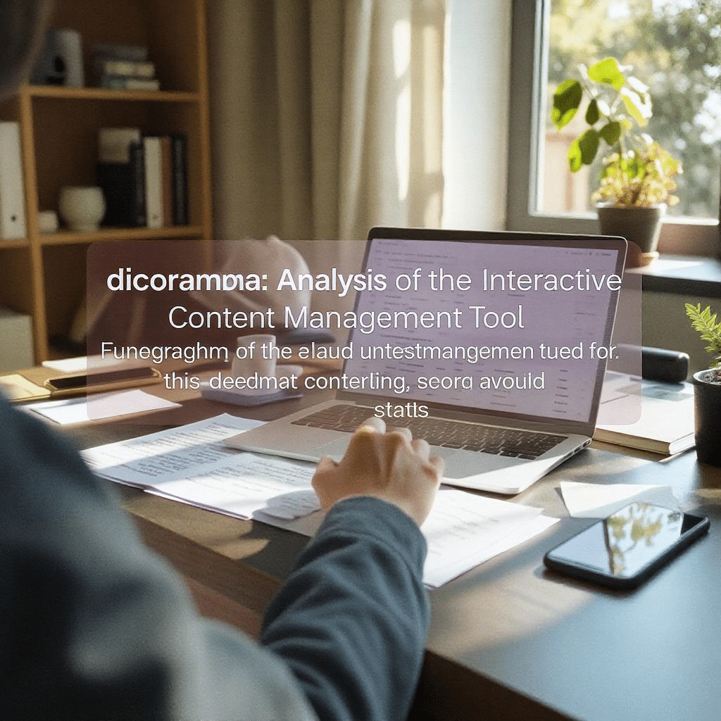 Dicorama : analyse de l&rsquo;outil de gestion de contenu interactif