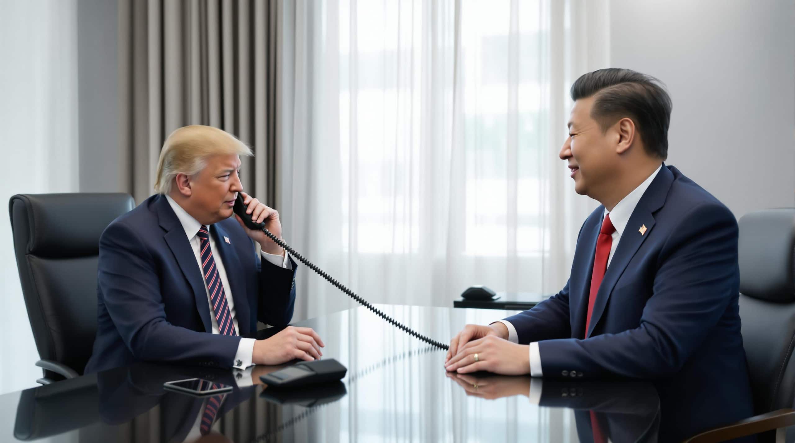 Donald Trump a enfin eu l’opportunit&eacute; d’&eacute;changer avec Xi Jinping
